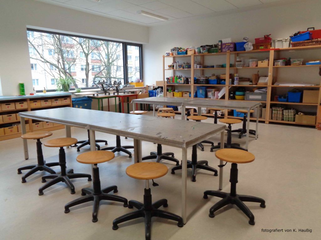 unsere kreative Werkstatt im grünen Bereich