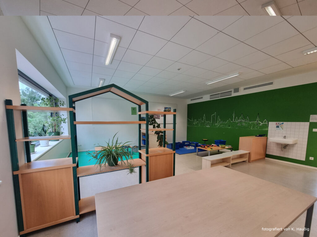 unser Bauzimmer im grünen Bereich