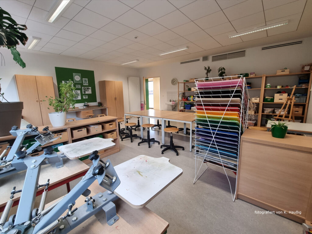 unsere Kreative Werkstatt im grünen Bereich